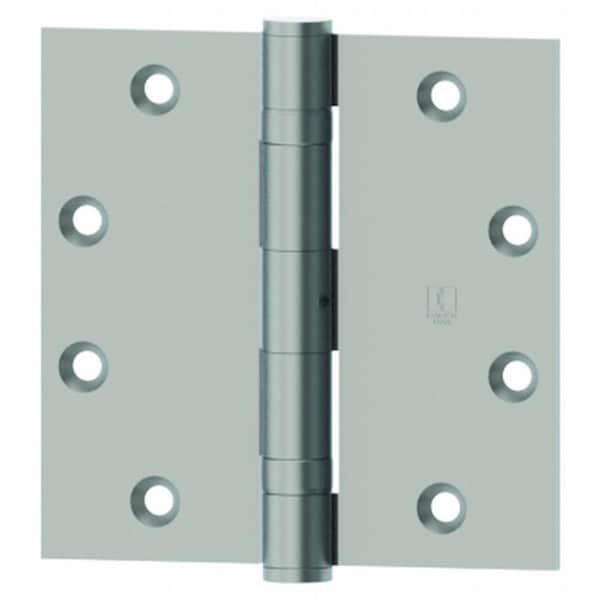 Patioplus 4.5x4.5 in. Full Mortise Five Knuckle Plain Bearing Standard Weight Hinge, No. 008720 Satin Chrome PA1621504 - main